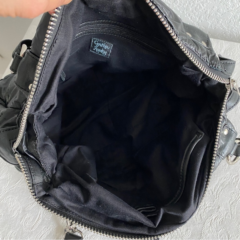 Cynthia Rowley Nylon Leather 2 Way Multi Purpose Bag View 6